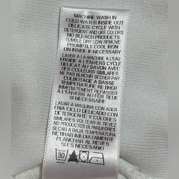 VTG Juicy Couture Terry Cloth Strapless Romper with Button Detail - XS - Picture 8 of 8